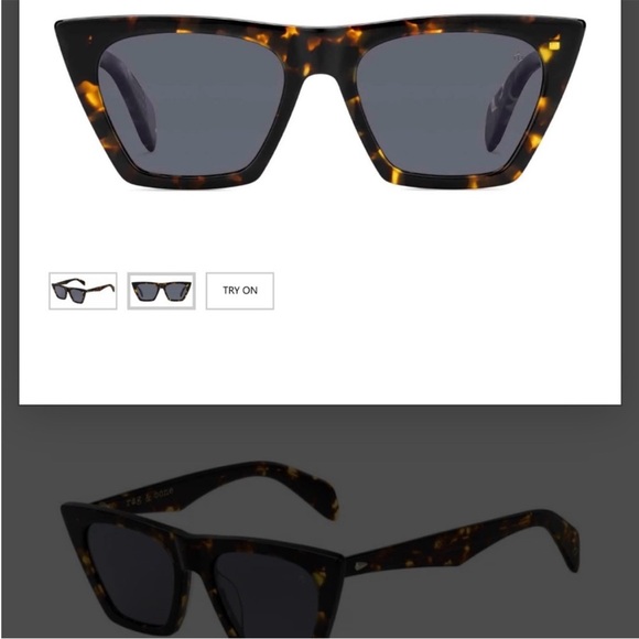 Rag & Bone Tortoise Shell Sunglasses